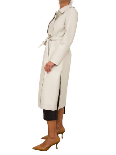 Женский тренч TWIN-SET TRENCH GRIGIO