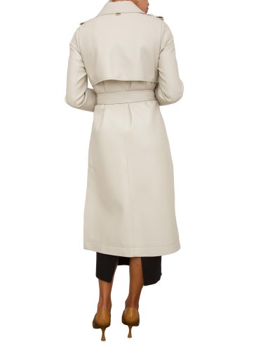 Женский тренч TWIN-SET TRENCH GRIGIO