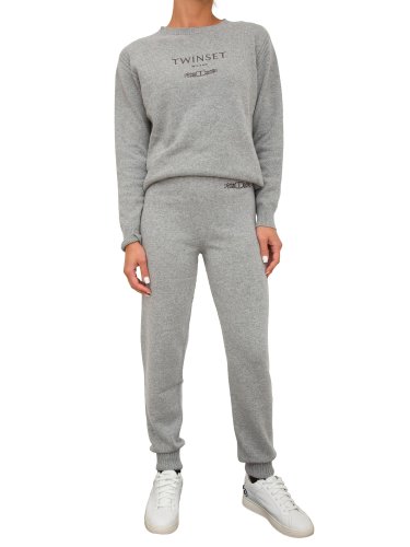 Женские спортивные штаны TWIN-SET JOGGING GRIGIO
