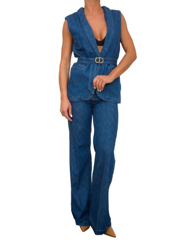 Жіночі джинси TWIN-SET SEASONAL FIT DENIM BLU DENIM