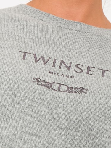 Женский свитер TWIN-SET PULL GRIGIO