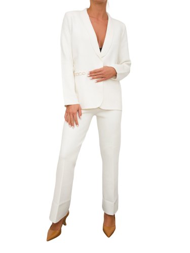 Жіночий піджак TWIN-SET BLAZER BIANCO