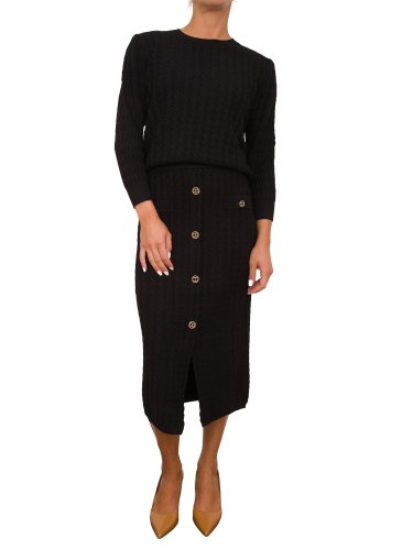 Женский свитер TWIN-SET PULL NERO