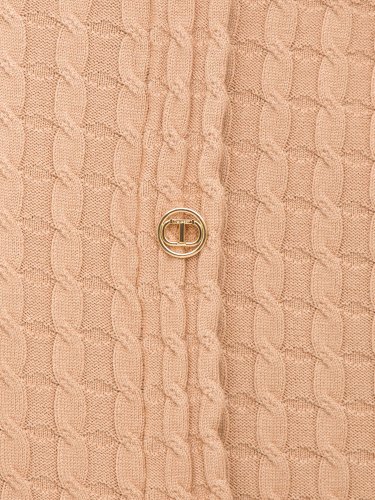 Довга спідниця TWIN-SET GONNA BEIGE