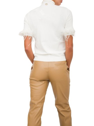 Женский свитер TWIN-SET LUPETTO BIANCO