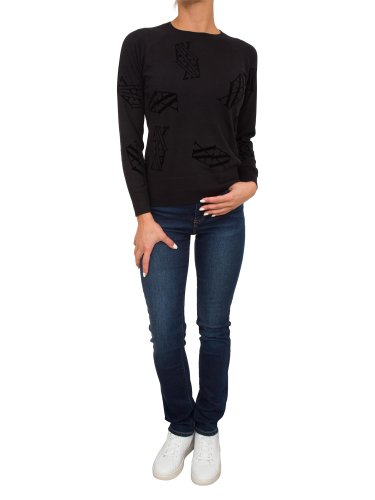 Женский свитер ARMANI EXCHANGE PULLOVER NERO