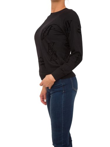 Женский свитер ARMANI EXCHANGE PULLOVER NERO