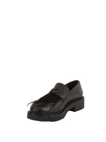 Женская классическая обувь TWIN-SET MOCASSINO NERO