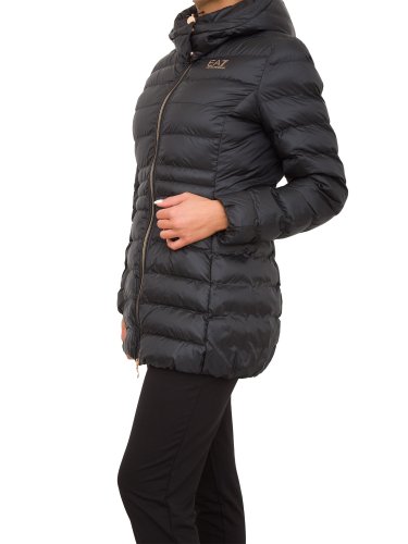 Женская куртка EA7 EMPORIO ARMANI CABAN COAT NERO