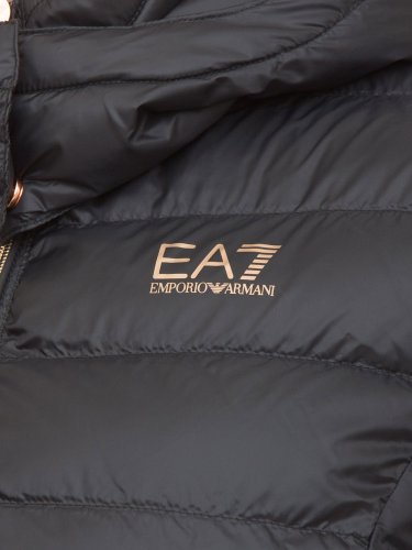 Женская куртка EA7 EMPORIO ARMANI CABAN COAT NERO