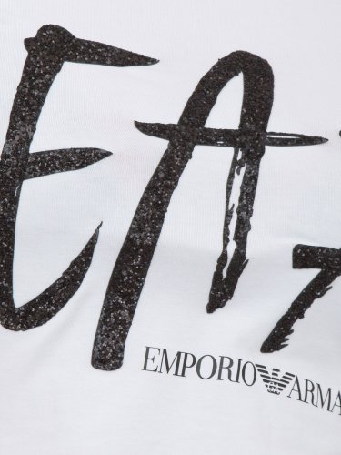 Жіноча футболка EA7 EMPORIO ARMANI T-SHIRT BIANCO