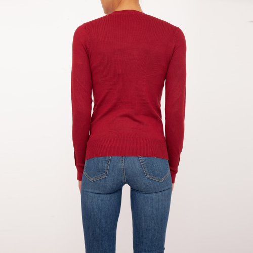 Жіночий светр GUESS JEANS MAGLIA ROSSO