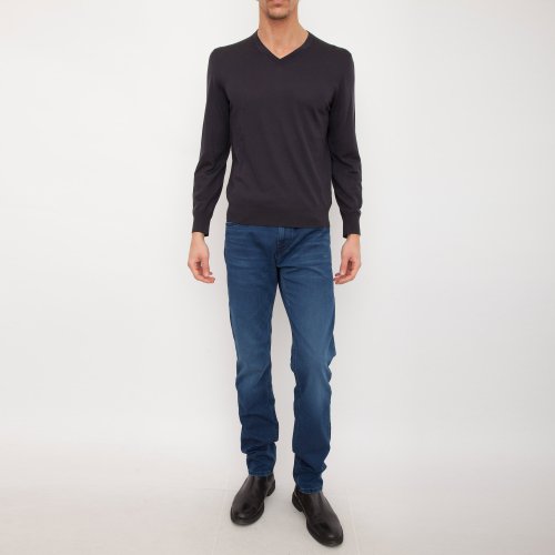 Мужской свитер Z ZEGNA MAGLIA BLU