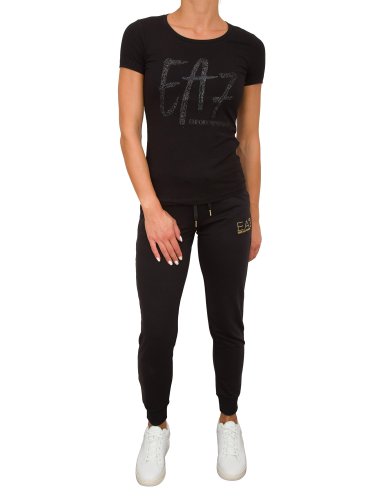Женская футболка EA7 EMPORIO ARMANI T-SHIRT NERO