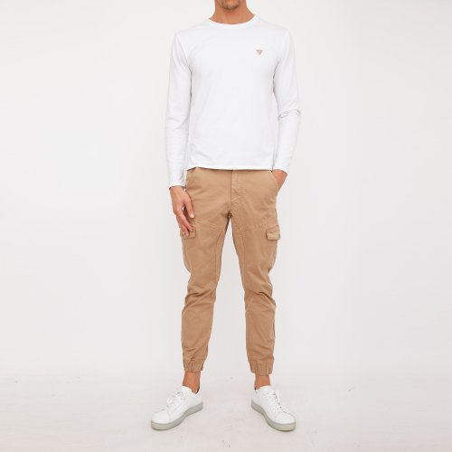 Мужские повседневные брюки GUESS JEANS PANTALONI BEIGE