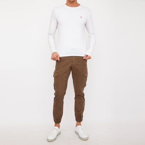 Чоловічі повсякденні штани GUESS JEANS PANTALONI MARRONE