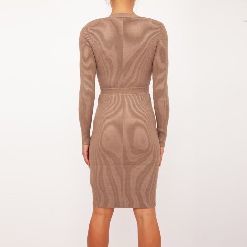 Женское платье GUESS JEANS ABITO TAUPE