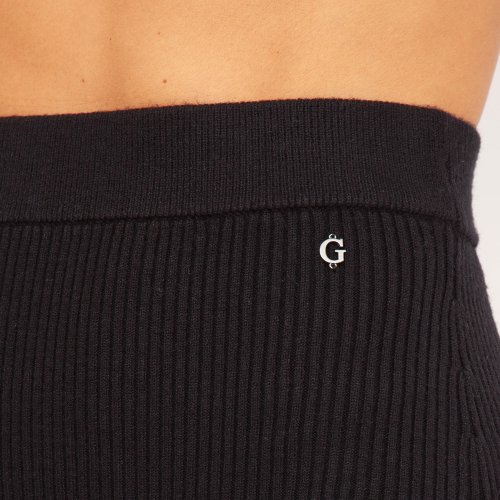 Длинная юбка GUESS JEANS GONNA NERO