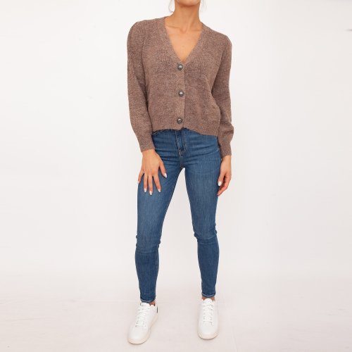 Женский кардиган GUESS JEANS CARDIGAN BEIGE