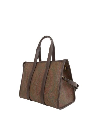 Жіноча сумка з ручками ETRO Top Handle Bauletto M Arnica and Leather FANTASIA