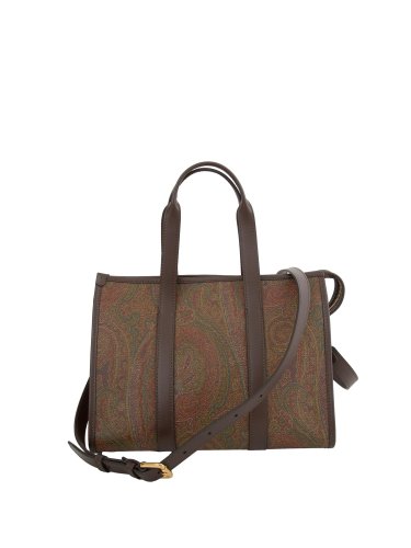 Жіноча сумка з ручками ETRO Top Handle Bauletto M Arnica and Leather FANTASIA
