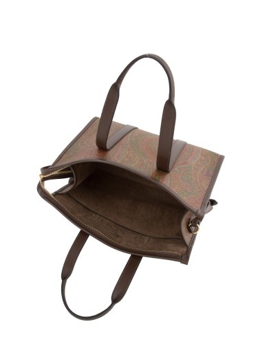 Жіноча сумка з ручками ETRO Top Handle Bauletto M Arnica and Leather FANTASIA