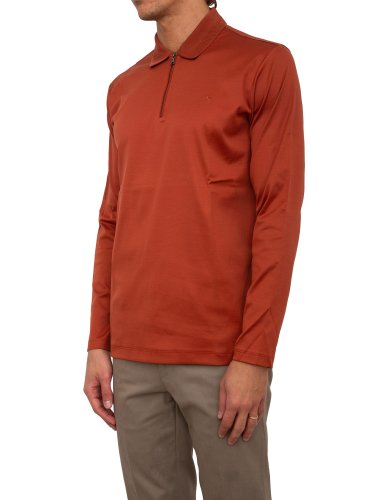 Мужское поло PAUL&SHARK POLO IN COTONE RUGGINE
