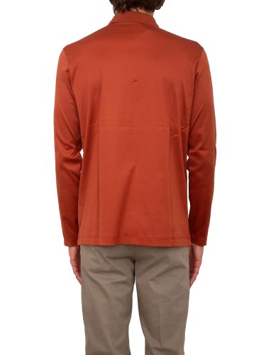Мужское поло PAUL&SHARK POLO IN COTONE RUGGINE