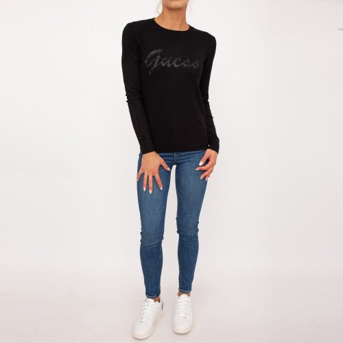 Жіночий светр GUESS JEANS  MAGLIA NERO