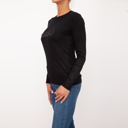 Жіночий светр GUESS JEANS  MAGLIA NERO