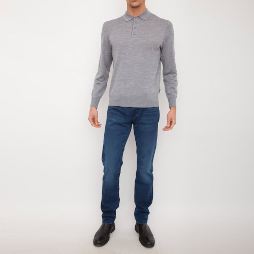 Мужское поло Z ZEGNA POLO GRIGIO