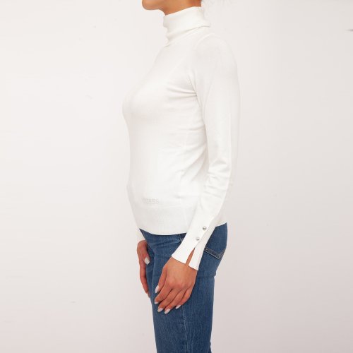 Жіночий светр GUESS JEANS MAGLIA BIANCO