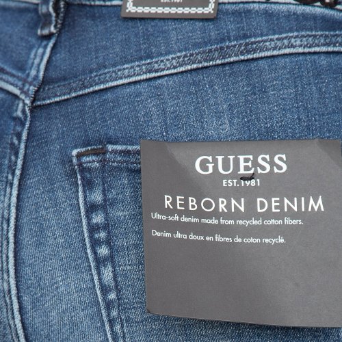 Женские повседневные брюки GUESS JEANS 5 TASCHE BLU DENIM