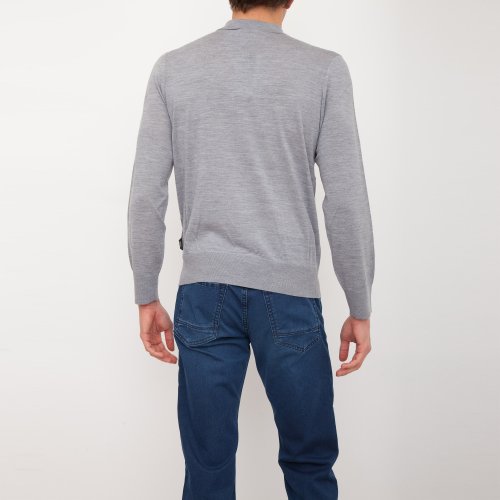 Мужское поло Z ZEGNA POLO GRIGIO