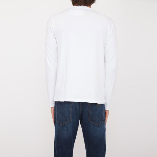 Чоловічий светр GUESS JEANS T-shirts Knit Top BIANCO