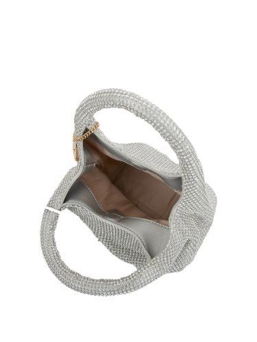 Женская сумка с ручками TWIN-SET MINI HOBO ARGENTO