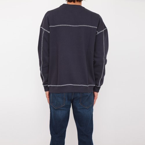 Мужская толстовка GUESS JEANS FELPA BLU