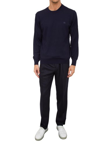 Мужской свитер ETRO MW KNITTED C-NECK BLU