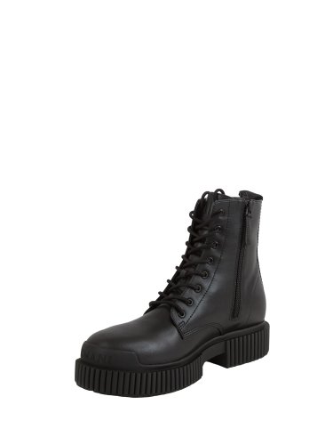 Жіночі черевики на шнурках  ARMANI EXCHANGE BOOT NERO