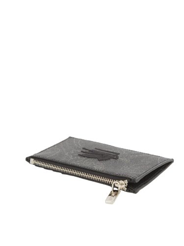 Женская визитница ETRO Card Holder Arnica and Leather NERO