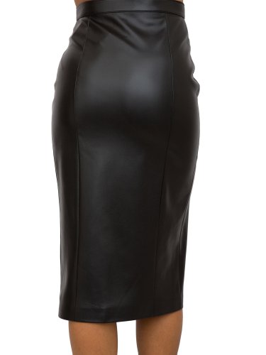 Длинная юбка PATRIZIA PEPE GONNA/SKIRT NERO