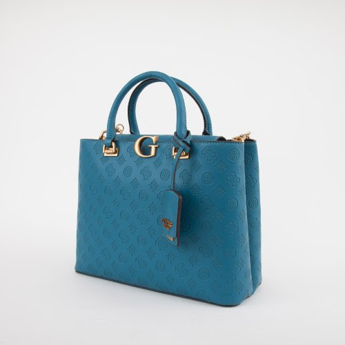 Жіноча сумка з ручками GUESS JEANS  BAGS BLU