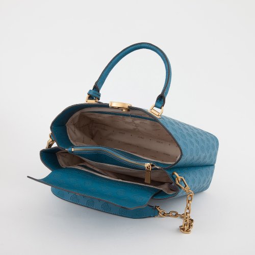Жіноча сумка з ручками GUESS JEANS  BAGS BLU