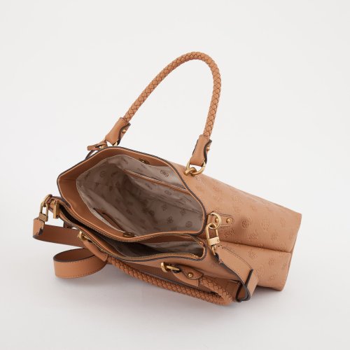 Женская сумка с ручками GUESS JEANS BAGS MARRONE