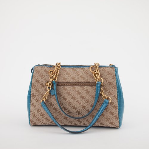 Жіноча сумка з ручками GUESS JEANS  BAGS BLU