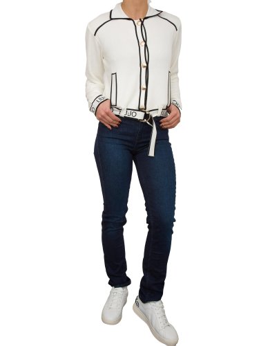 Жіночий кардиган LIU JO SWEATER BIANCO