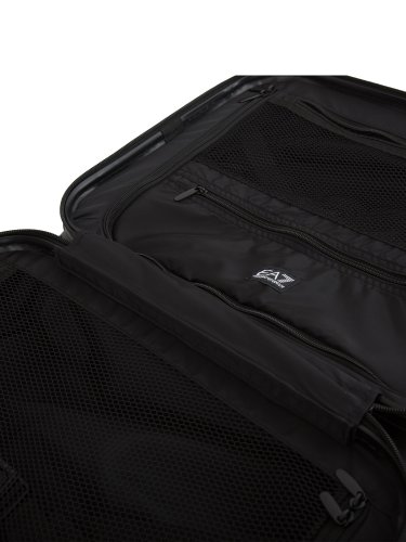 Чоловіча дорожня валіза EA7 EMPORIO ARMANI TRAVEL TROLLEY NERO