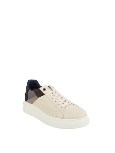 Чоловічі кросівки HARMONT & BLAINE SCARPA UOMO CALF - TEX FABRIC BEIGE