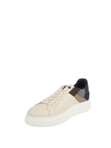 Чоловічі кросівки HARMONT & BLAINE SCARPA UOMO CALF - TEX FABRIC BEIGE