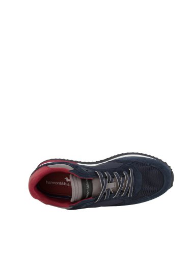 Мужские кроссовки HARMONT & BLAINE SCARPA UOMO CAMOSCIO - TEX FABRIC BLU